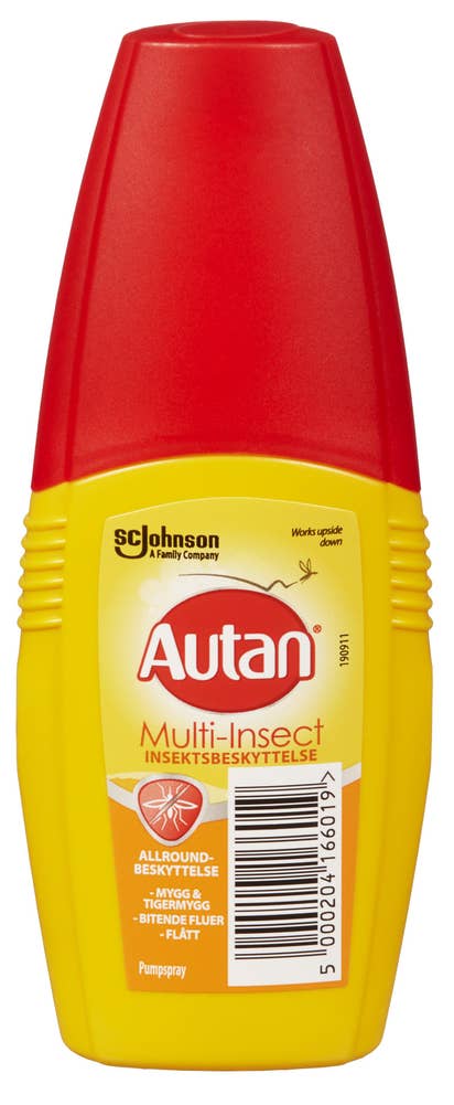 Autan Multi Insect insektbeskyttelse Pumpspray