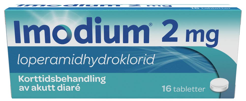 Imodium 2 mg Tabletter