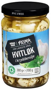 Hvitløk i krydderolje