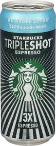 Starbucks Tripleshot 3x espresso Uten tilsatt sukker