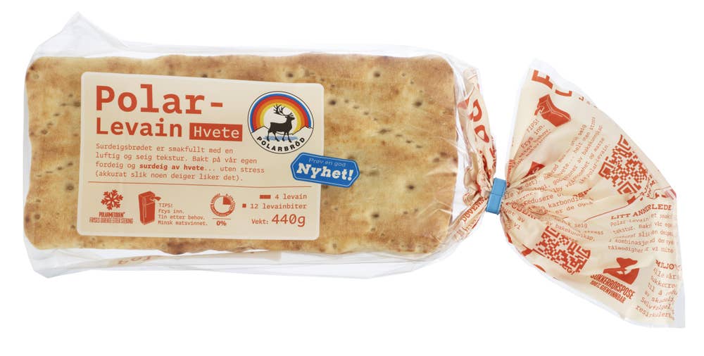 Polarbrød Polar levain hvete
