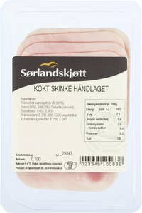 Sørlandskjøtt Kokt skinke Håndlaget