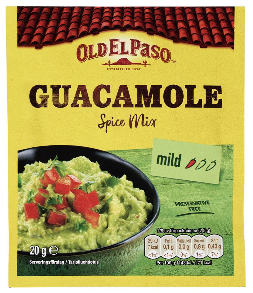 Old El Paso Guacamole Spice Mix