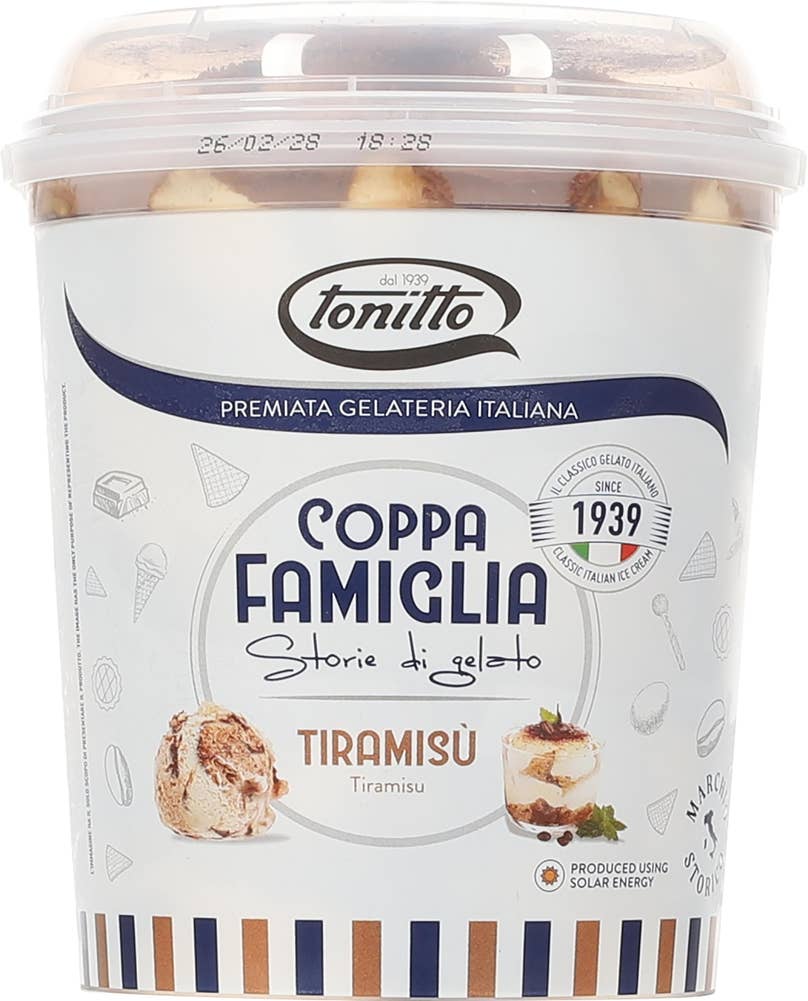 Tonitto Coppa famiglia tiramisu
