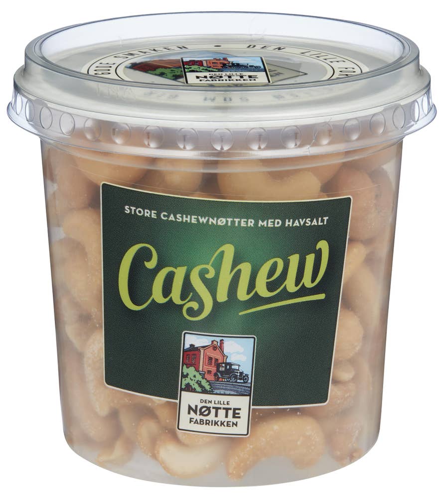 Den Lille Nøttefabrikken Cashewnøtter Beger