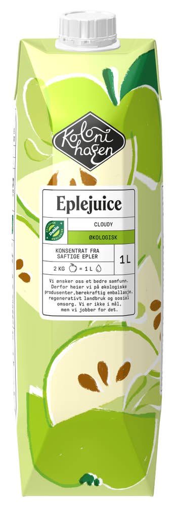 Kolonihagen Eplejuice Økologisk