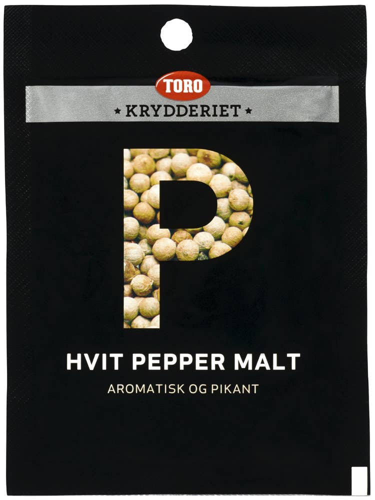 Toro Hvit pepper Malt