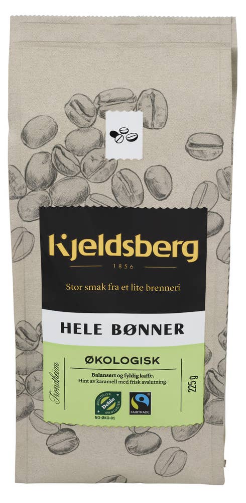 Økologisk FT Fairtrade Kaffe Hele Bønner, Økologisk