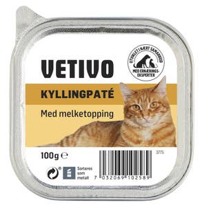 Vetivo Kyllingpaté med melketopping