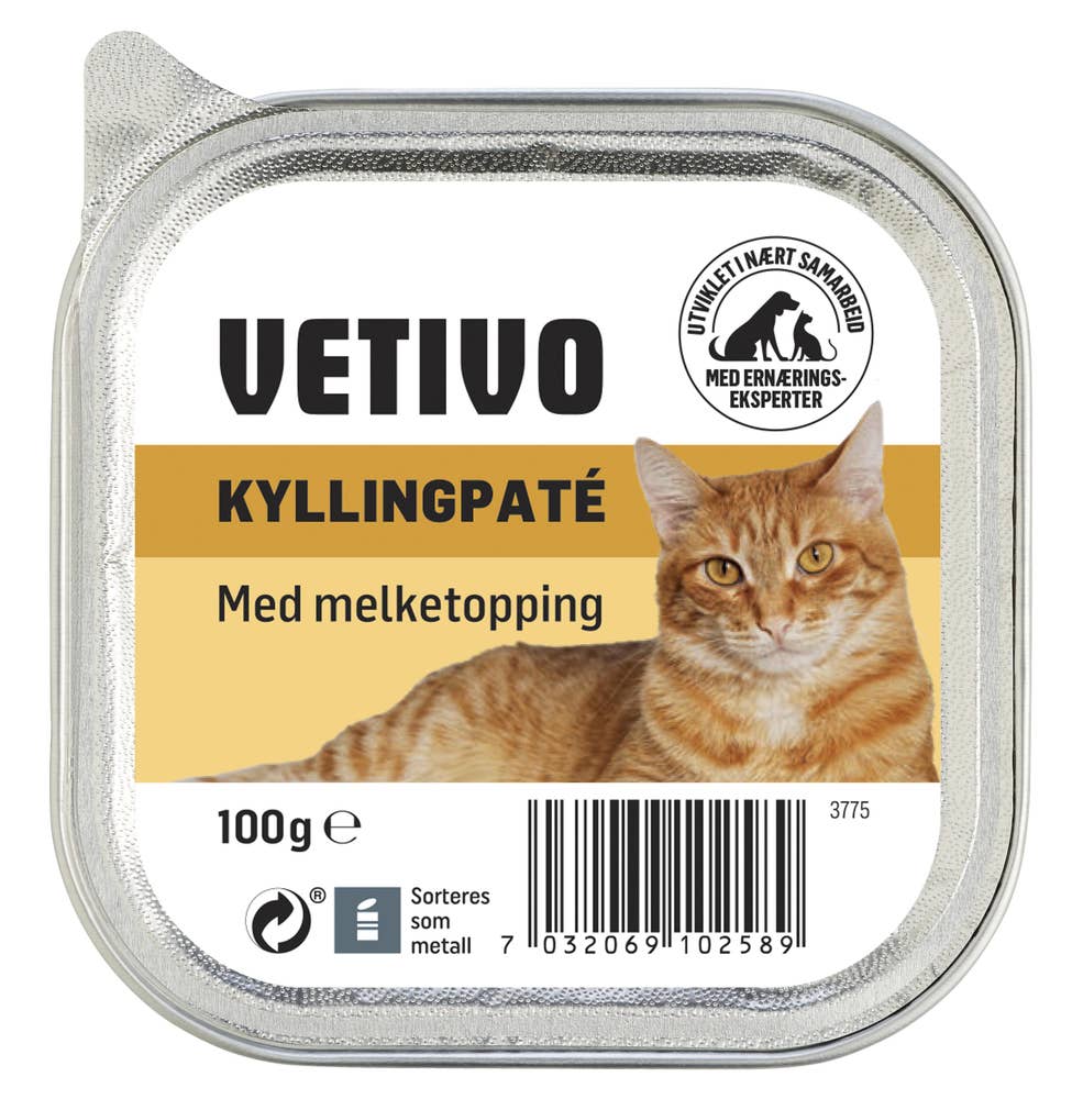 Vetivo Kyllingpaté med melketopping
