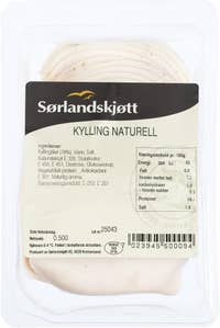 Sørlandskjøtt Kylling naturell