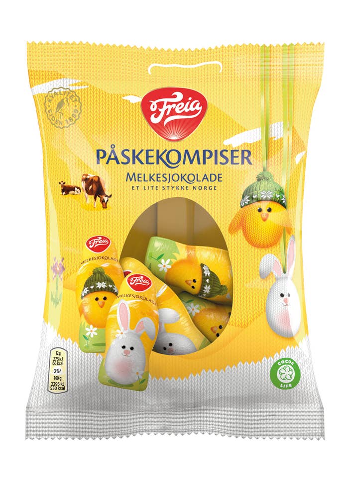FREIA Påskekompiser Melkesjokolade