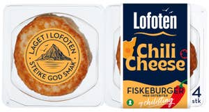 Lofoten Fiskeburger Chili Cheese