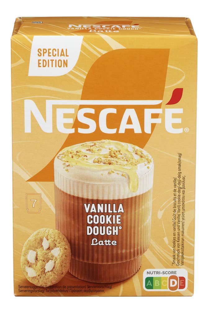 Nescafé Vanilla Cookie Dough Latte