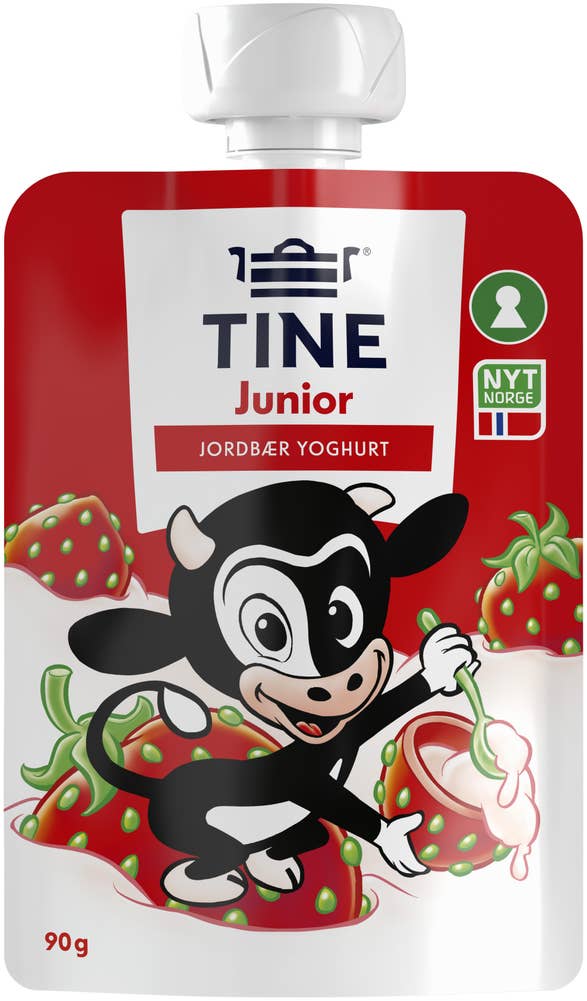 TINE Junior yoghurt Jordbær