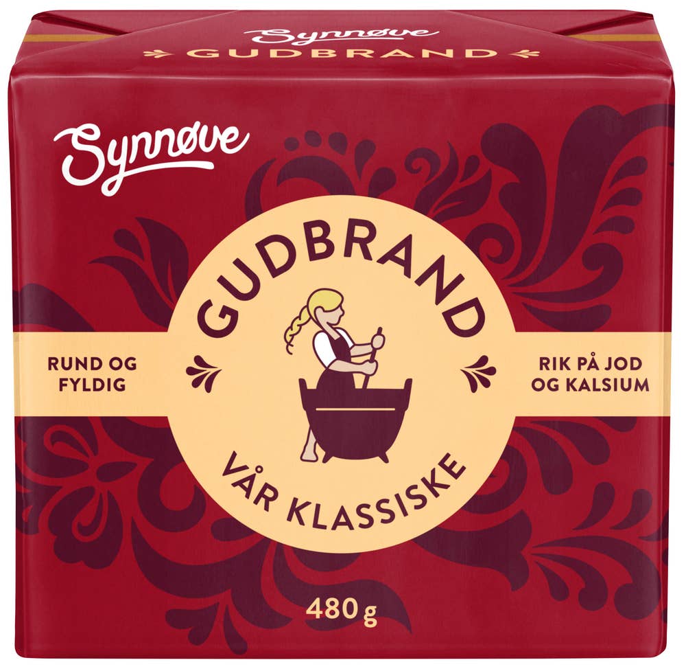 Synnøve Gudbrandsdalsost 480 g