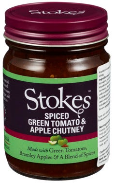 Stokes Spiced Chutney Green Tomato and Apple