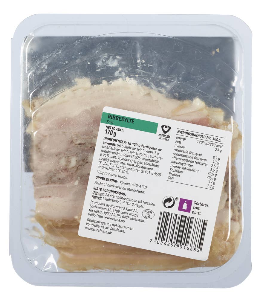 R Ribbesylte med svor