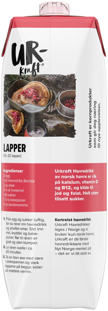 Urkraft Havredrikk barista
