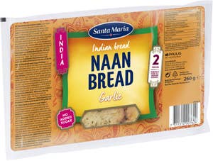 Santa Maria Naan Bread Garlic
