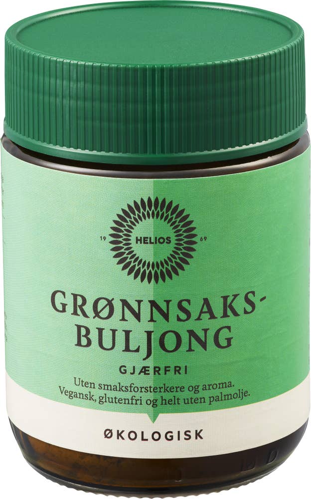 Helios Grønnsaksbuljong gjærfri Økologisk