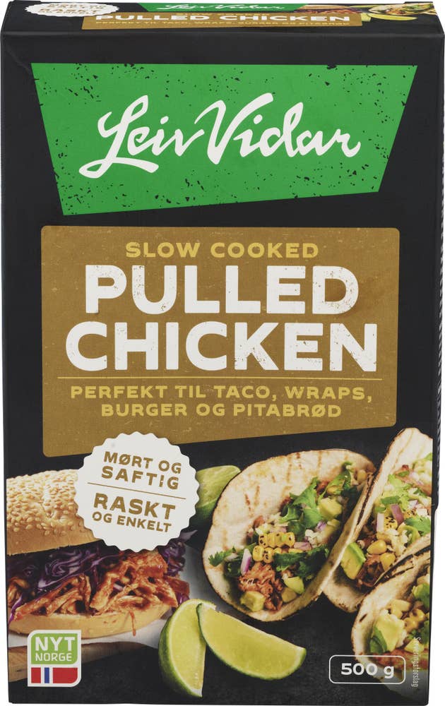 Pulled Chicken Slow cooked, 500 g