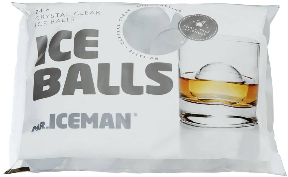 Mr Iceman Ice Balls 1 kg, 24 stk