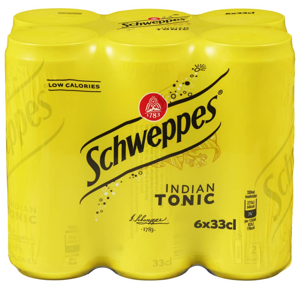 Schweppes Tonic Water 6x0,33l