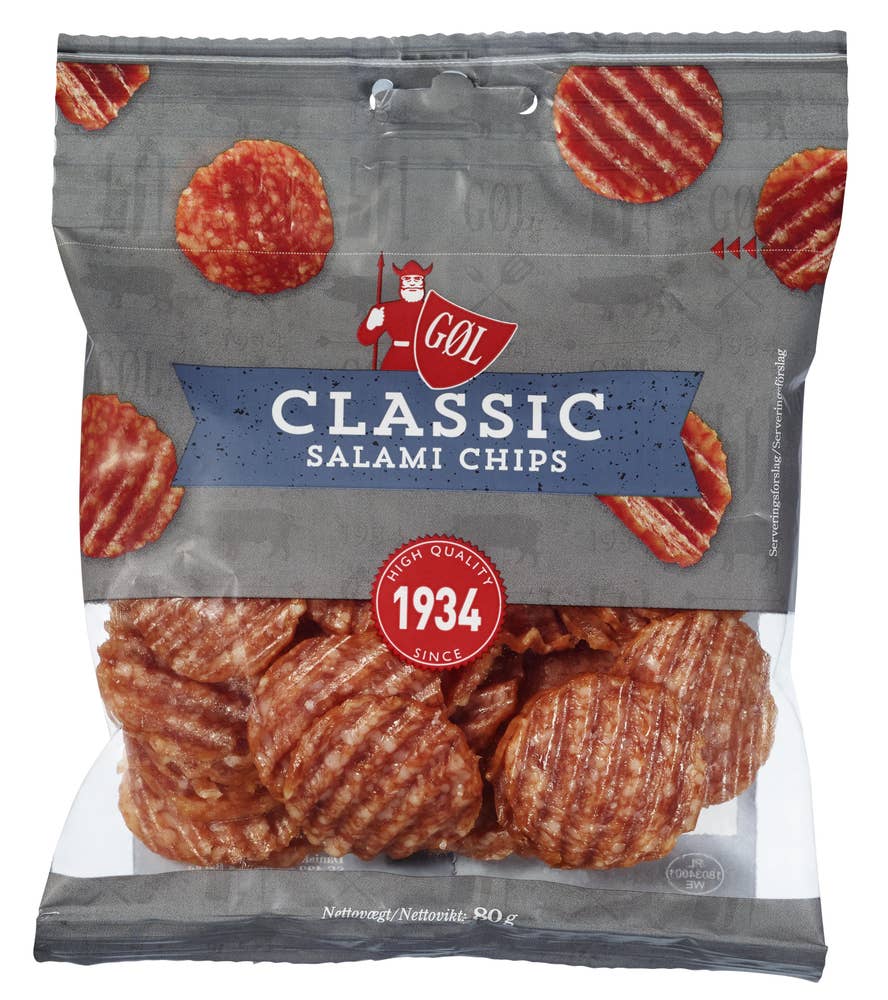 Gøl Salami chips Classic