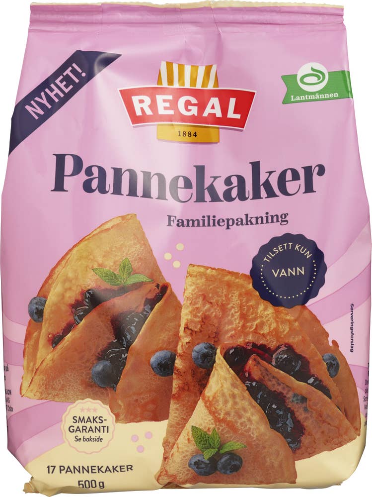 REGAL Pannekaker familiepakning