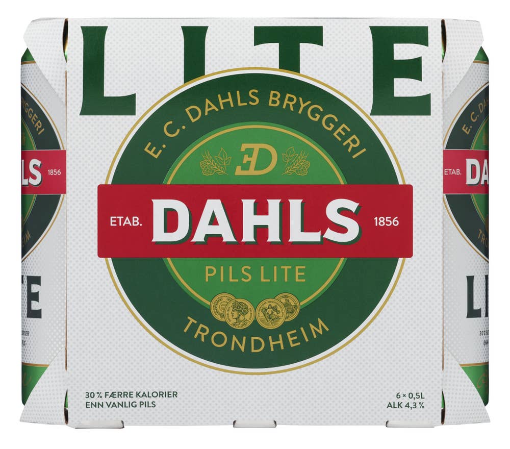 Dahls Pils Lite 6 x 0,33 l