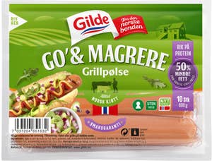 Gilde Go' & Magrere Grillpølse