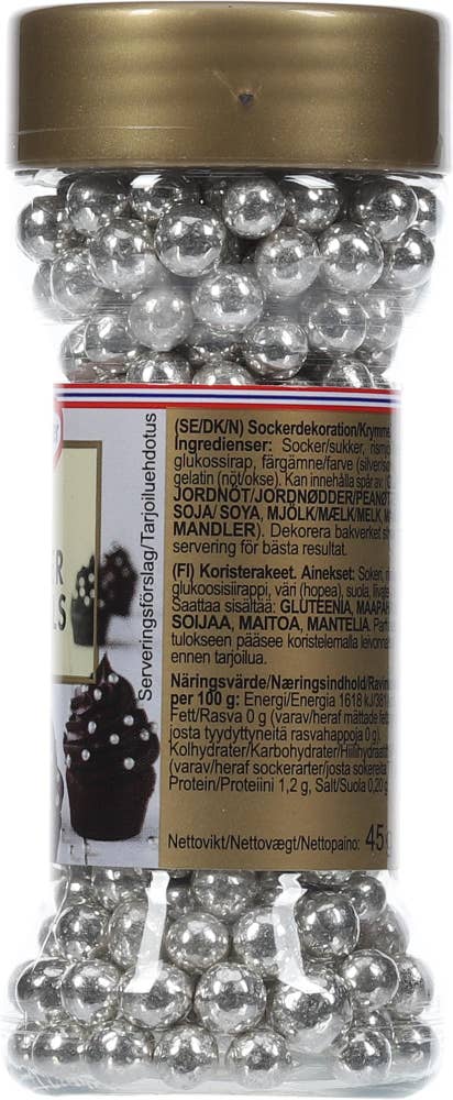 Dr. Oetker Myke sølvperler