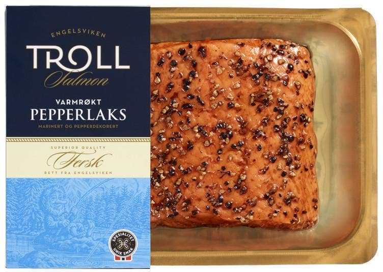 Troll Varmrøkt pepperlaks