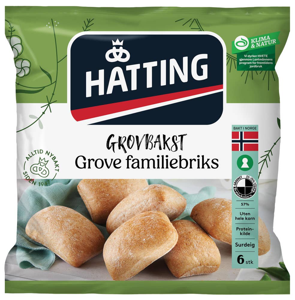 Hatting Grove Familiebriks 6 stk