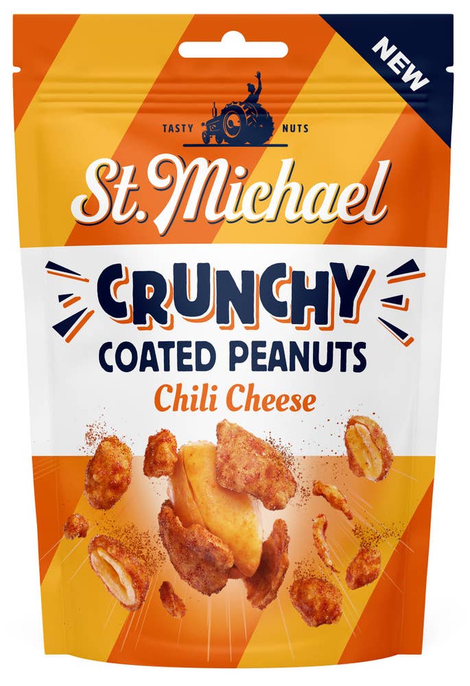 St.Michael Crunchy Coated Peanuts Chili Cheese