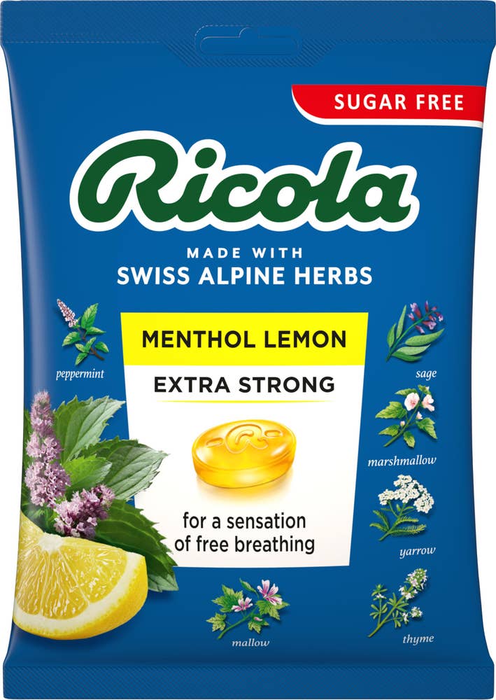 Ricola Ex Strg Menthol Lemon 68 g