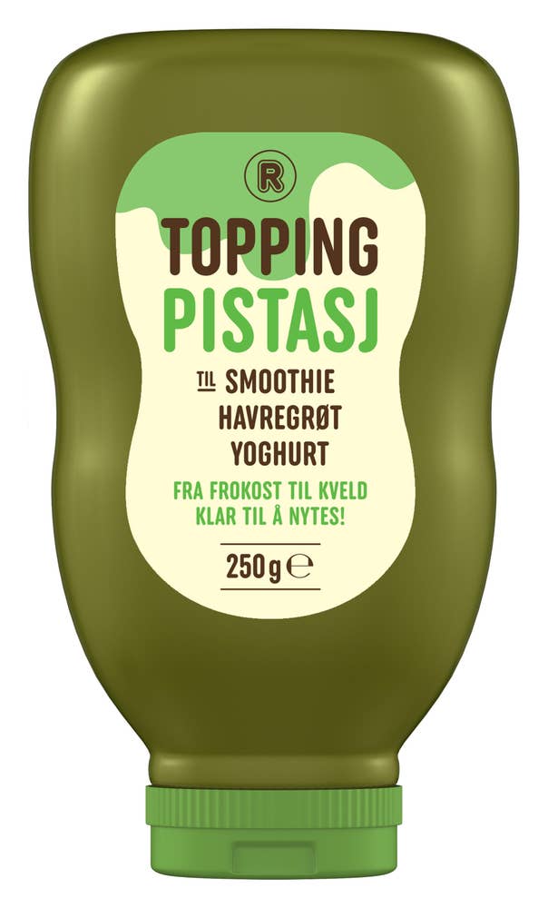 R Pistasj-topping Til smoothie, grøt, yoghurt