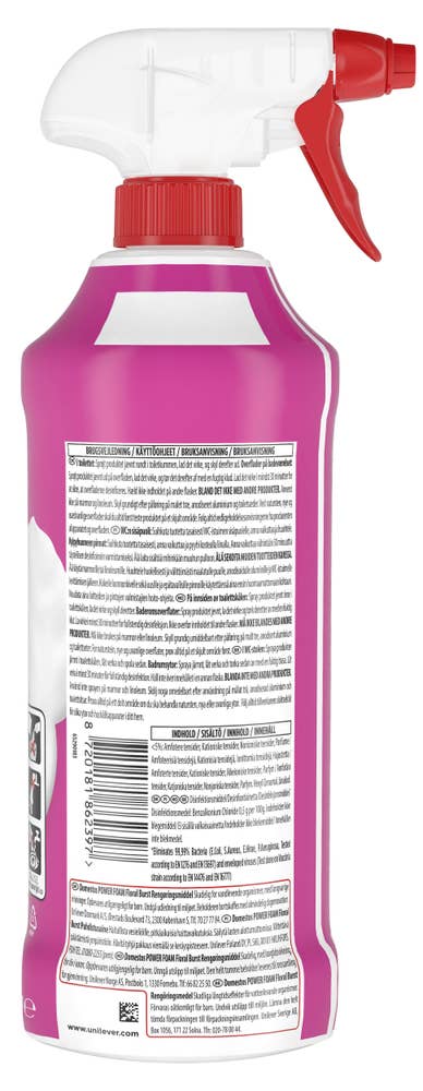 Domestos Power foam Floral burst