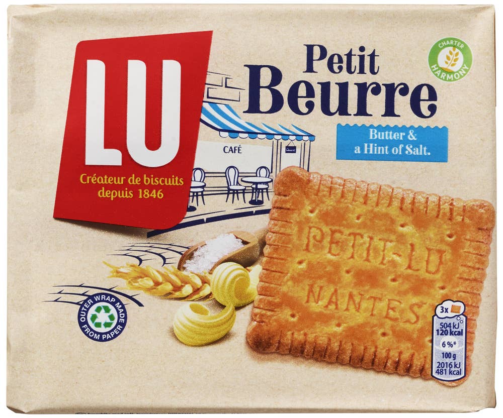 LU Petit beurre Smør og litt havsalt