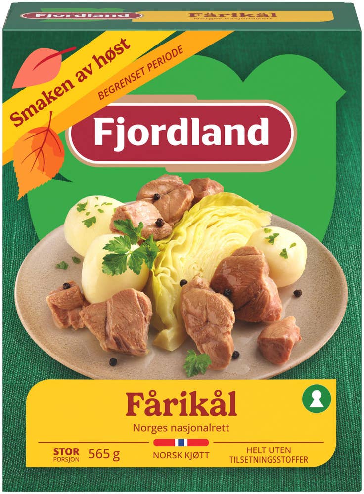 Fjordland Fårikål med poteter