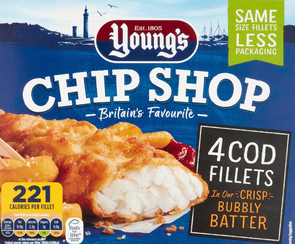 Young's Torskefilet 4 stk