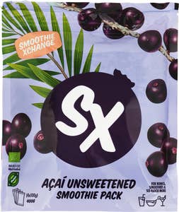 Smoothie Xchange Açaí Unsweetened Smoothie pack