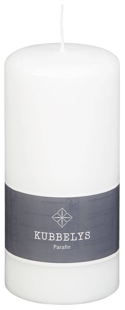 Kubbelys Hvit 7x15 cm