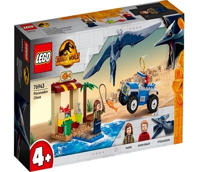 Sprell LEGO Jurassic World Pteranodon-jakt