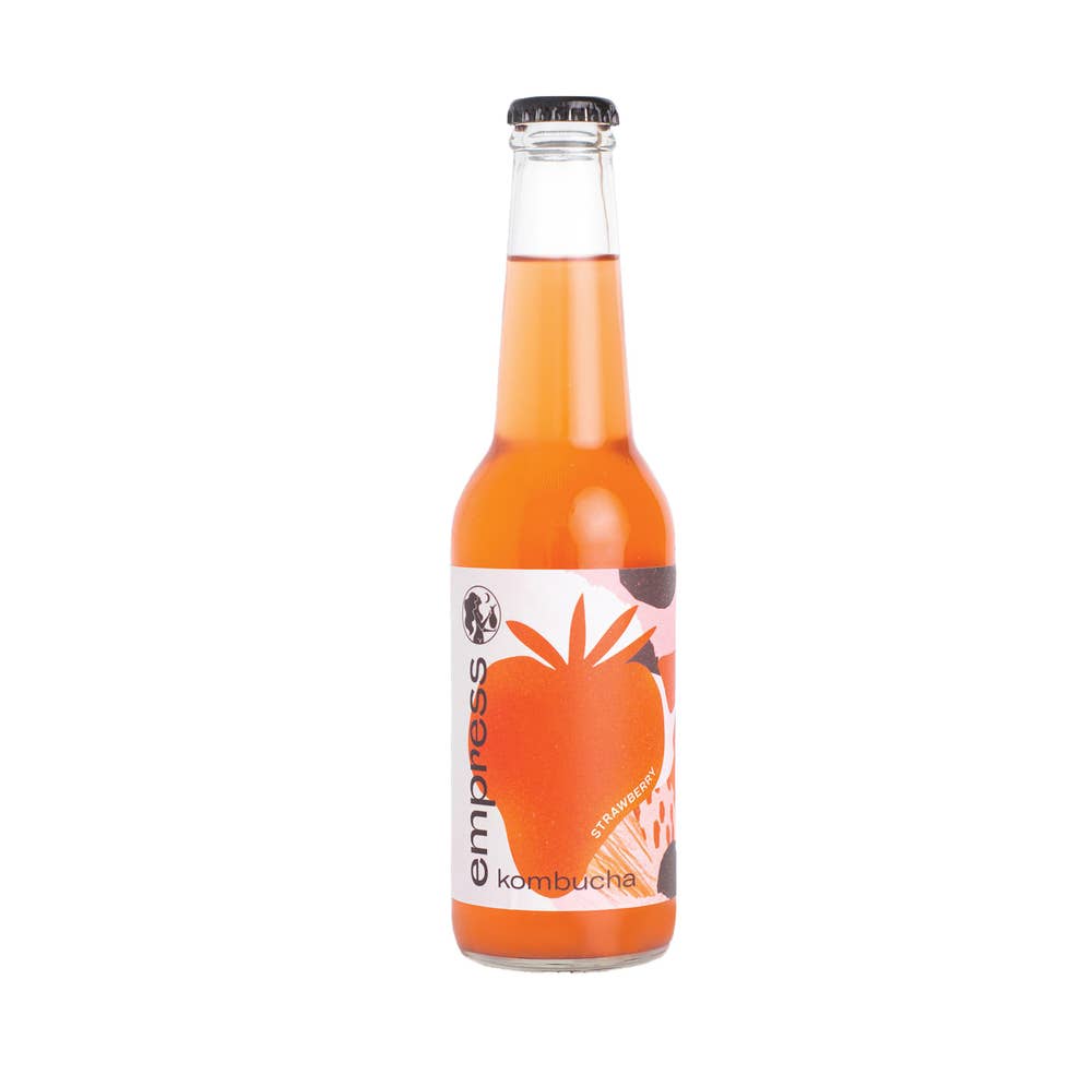 Empress Strawberry Hibiscus Kombucha