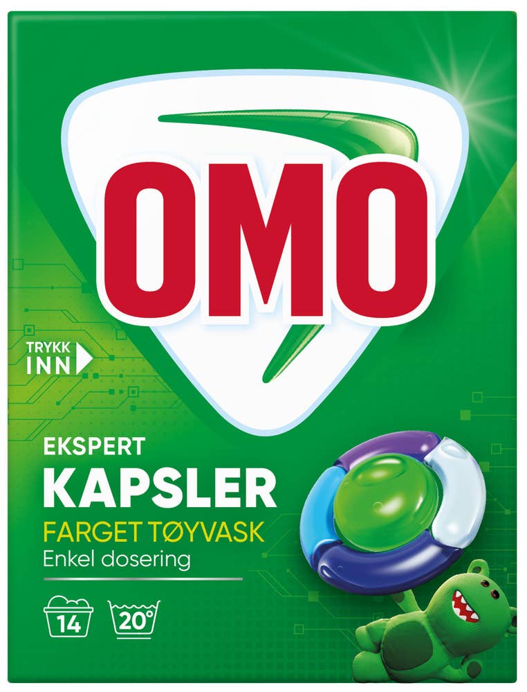 Omo Expert Color 5i1 14stk