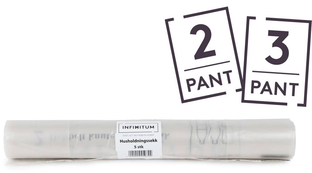 Infinitum Sekk til panteflasker