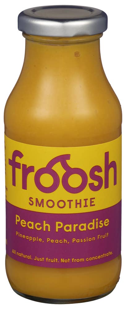 Froosh Smoothie fersken & pasjonsfrukt