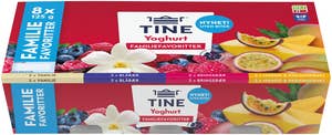 TINE Yoghurt familiemiks Familiefavoritter